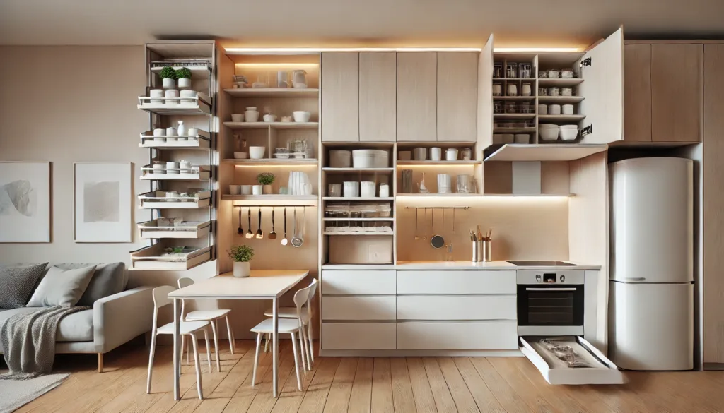 How To Create Space Efficient Kitchen Design? - Pinnacle IIT